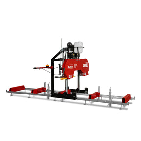 26" Portable Sawmill,  459cc 15HP E-Start Gasoline Engine,  20" Board  Width,  13' Track Length ,  SM-26