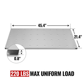 ( 1 Pack / 1 Pcs ) Shelf with 5 Pcs Clips, 1430L Cabinet, Stainless Steel (for SKU:203009SS)