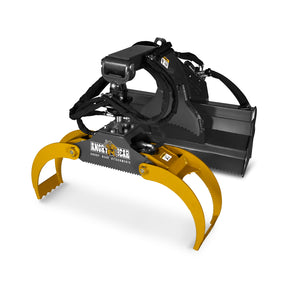 50" Skid Steer Rotary Log Grapple, 360° Rotation, 3000 Lbs Capacity