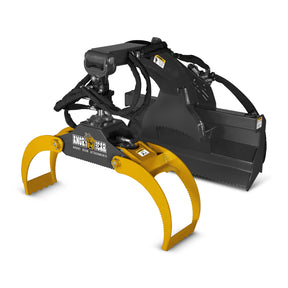 50" Skid Steer Rotary Log Grapple, 360° Rotation, 3000 Lbs Capacity