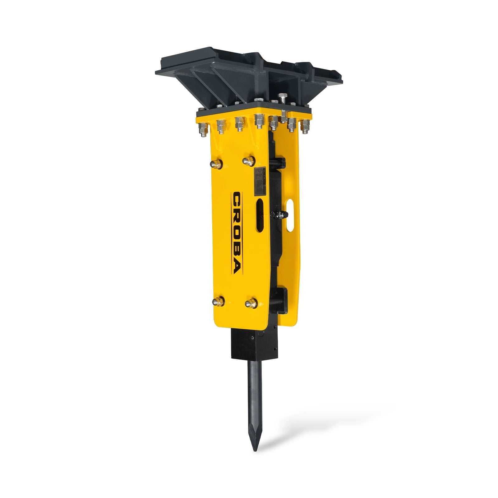 300ft-lbs  Hydraulic Mini Skid Steer Concrete Breaker Hammer Attachment