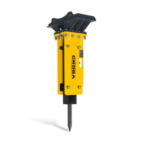 300ft-lbs  Hydraulic Mini Skid Steer Concrete Breaker Hammer Attachment