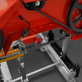 22" Portable Sawmill, 224cc  7HP Gasoline Engine, 20" Board Width, 13' Track Length , SM22