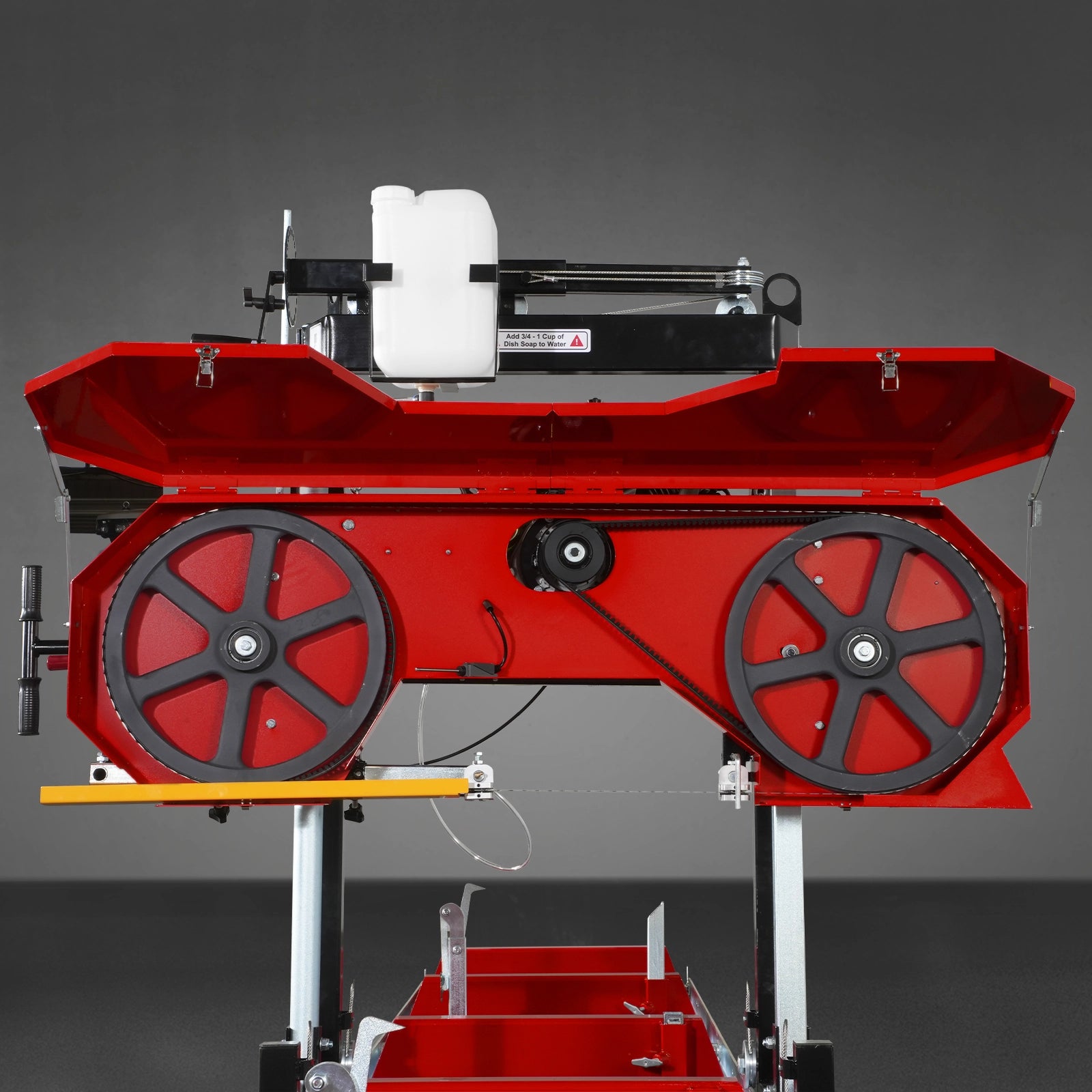 26" Portable Sawmill (5x Blades Included), 459cc 15HP E-Start Gasoline Engine, 20" Board Width, 20' Track Length (13' Track Length + 6.4' Track Extension Included) , SM-26