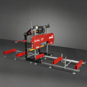 32" Portable Sawmill, KOHLER CH440 429cc E-Start Gasoline Engine, 29" Board Width, 13' Track Length , SM-32