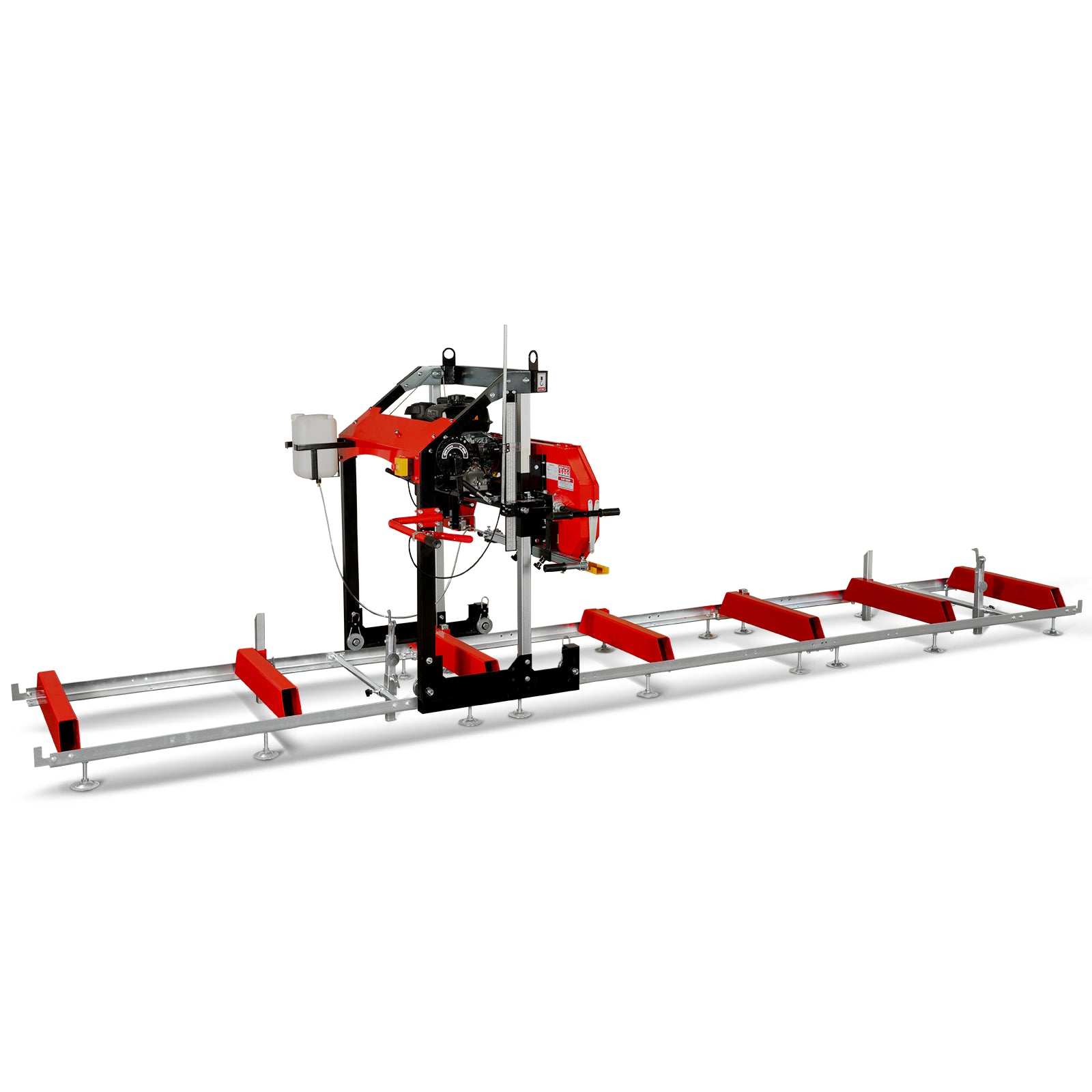 32" Portable Sawmill (5 x Blades Included),  KOHLER CH440 429cc E-Start Gasoline Engine, 26.5" Board Width, 20' Track Length (13' Track Length + 6.6' Track Extension Included) , SM-32