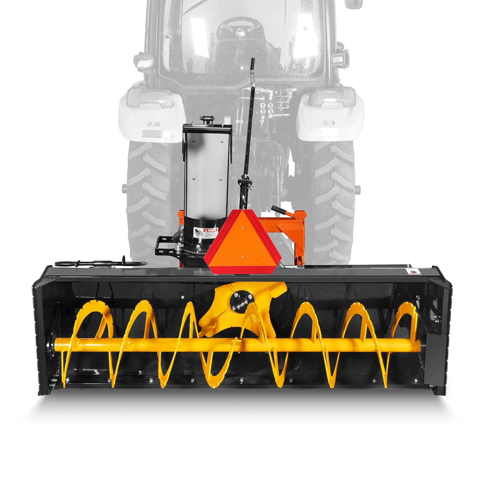 84" 3 Point PTO Snow Blower 24" Impeller Diameter 360° Snow Chute (PTO Shaft Included with Slip Clutch), 30-65 HP, TSB84
