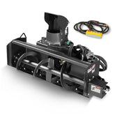 48'' Cutting Width, 20'' Cutting Height, Remote Control Hydraulic Mini Skid Steer Snow Blower, MSB48