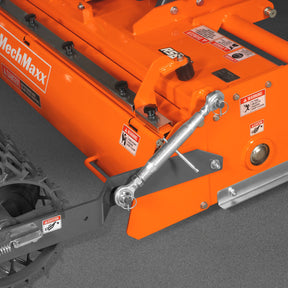 48 in Stone Burier Reverse Rotary Tiller, 3 Point Hitch Cat.1, Chain Drive, PTO Shaft Included with Slip Clutch, 20–45 HP, RSB48