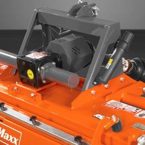 48 in Stone Burier Reverse Rotary Tiller, 3 Point Hitch Cat.1, Chain Drive, PTO Shaft Included with Slip Clutch, 20–45 HP, RSB48