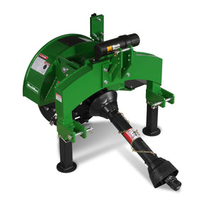 3-Point PTO Stump Grinder with 34 Carbide Teeth (PTO Shaft Included with Slip Clutch), for 15-45hp Tractor