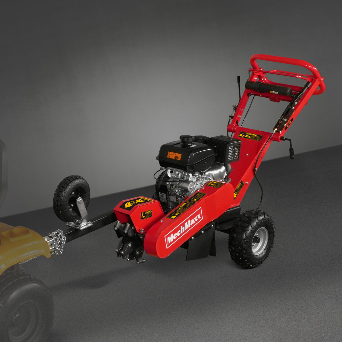15-inch 14hp 429cc KOHLER E-Start Stump Grinder with Tow Bar,  SG380