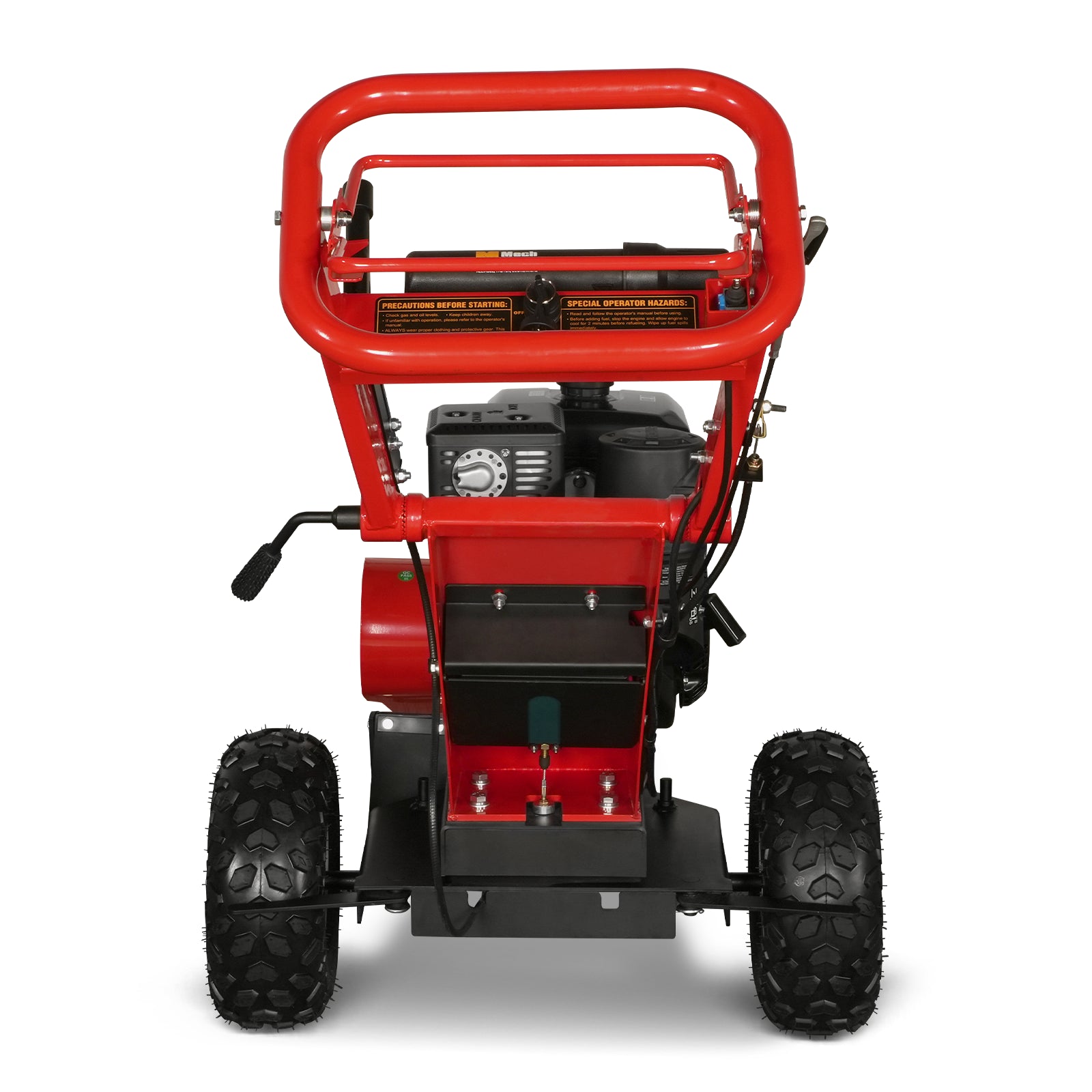 15-inch 14hp 429cc KOHLER E-Start Stump Grinder with Tow Bar, SG380