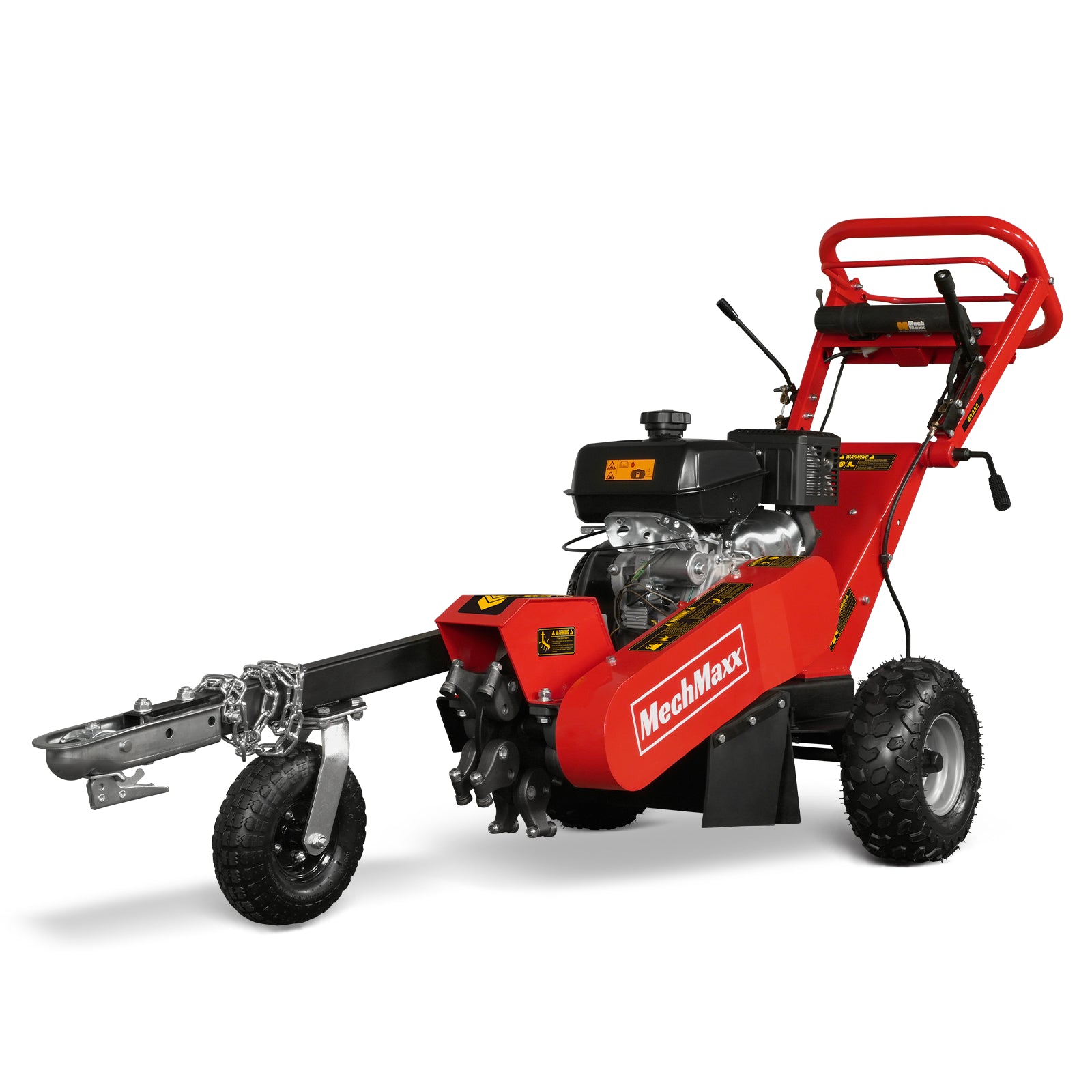 15-inch 14hp 429cc KOHLER E-Start Stump Grinder with Tow Bar, SG380