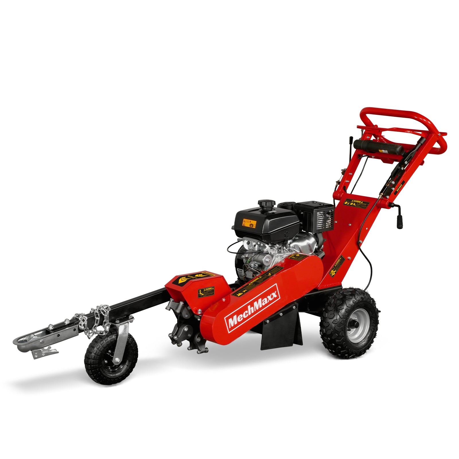 15-inch 14hp 429cc KOHLER E-Start Stump Grinder with Tow Bar, SG380