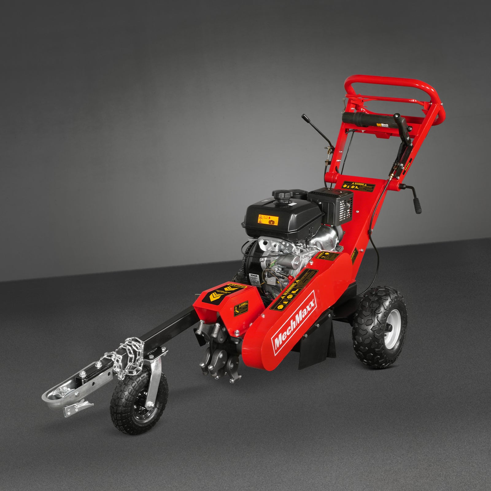 15-inch 14hp 429cc KOHLER E-Start Stump Grinder with Tow Bar , SG380