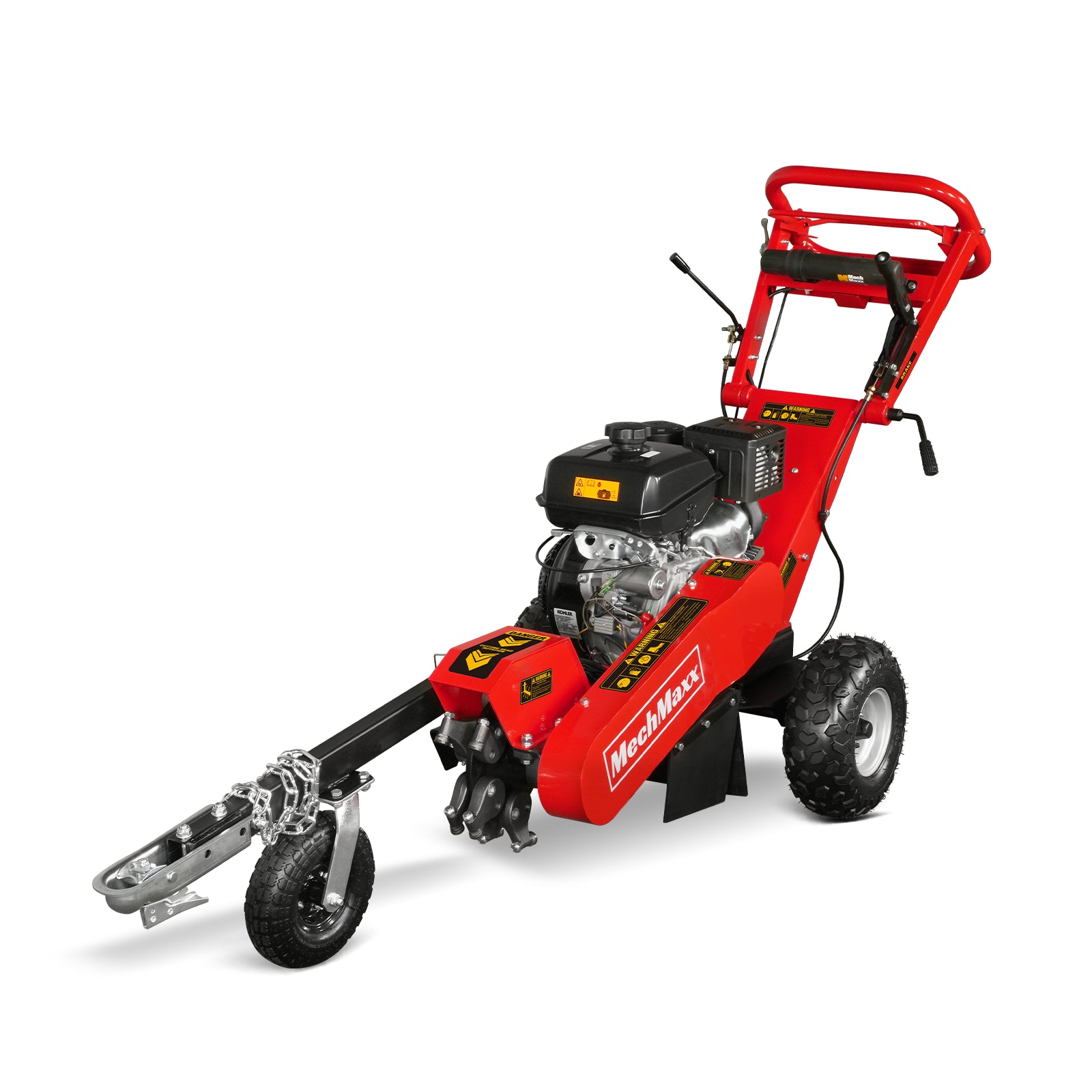 15-inch 14hp 429cc KOHLER E-Start Stump Grinder with Tow Bar , SG380