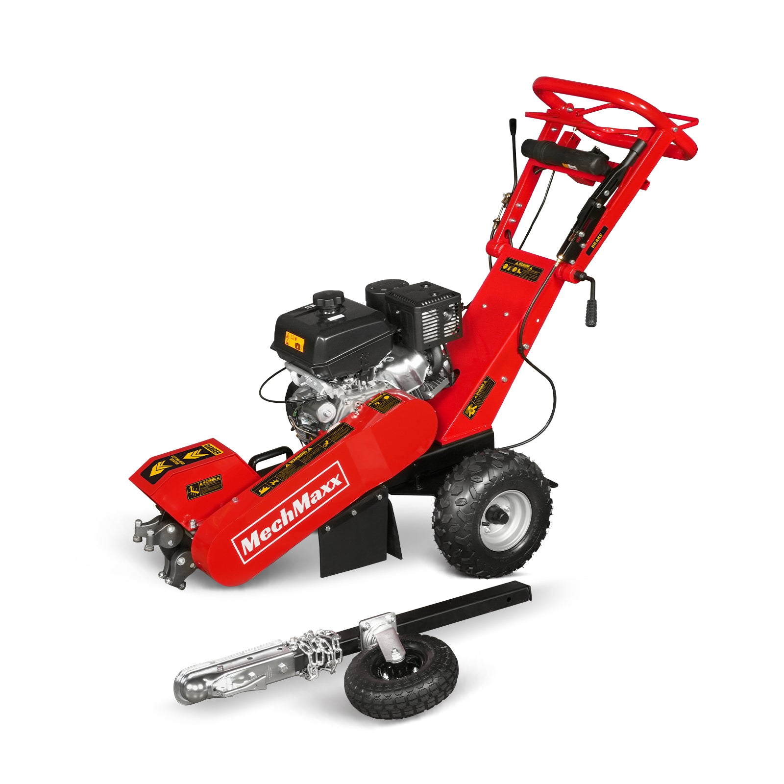 15-inch 14hp 429cc KOHLER E-Start Stump Grinder with Tow Bar , SG380