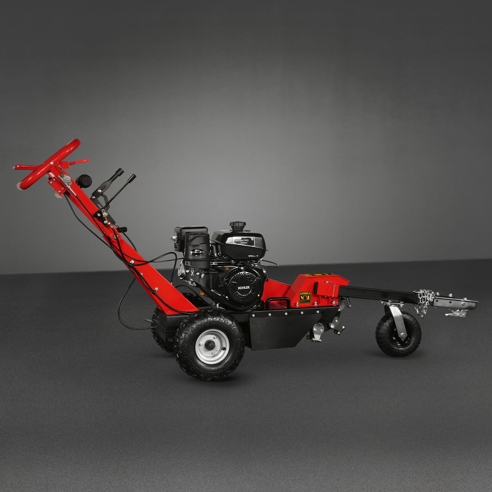 15-inch 14hp 429cc KOHLER E-Start Stump Grinder with Tow Bar , SG380