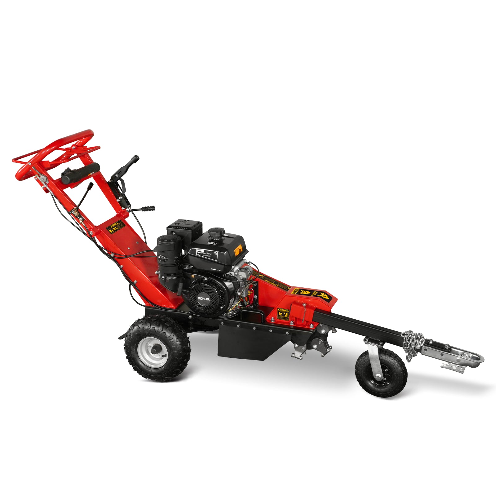 15-inch 14hp 429cc KOHLER E-Start Stump Grinder with Tow Bar , SG380