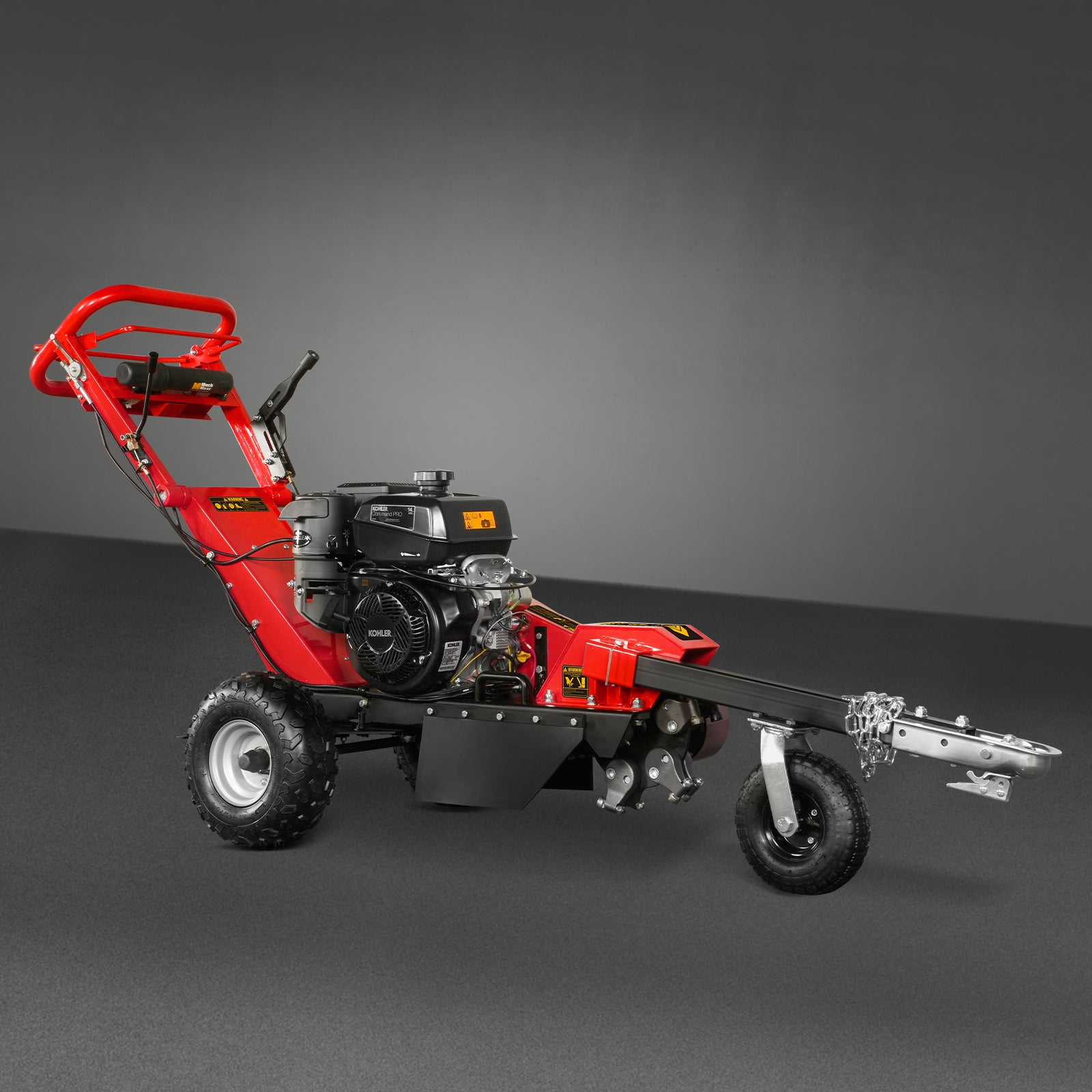 15-inch 14hp 429cc KOHLER E-Start Stump Grinder with Tow Bar , SG380