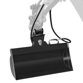 32" Tilt Bucket for Mini Compact Excavator MEC10/MEC12 ( SKU: 150530; 150531; 150532 )