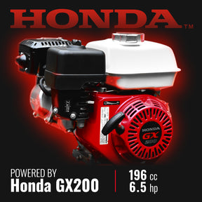 HONDA GX200 Gasoline Engine Powered 4 inch Wood Chipper, GS650