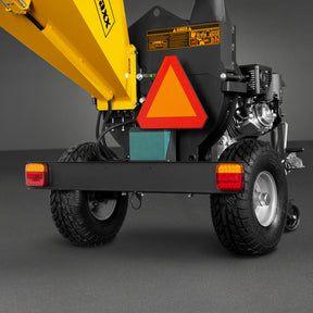 5 inch E-stat KOHLER 429cc 14hp Gasoline Engine Powered Disc Wood Chipper with Taillight , P4205