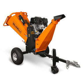 6 inch E-start ZONSEN 459cc 15hp Gasoline Engine Powered Drum Wood Chipper , P4206