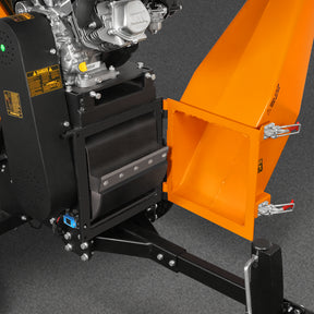 6 inch E-start ZONSEN 459cc 15hp Gasoline Engine Powered Drum Wood Chipper , P4206