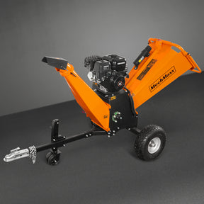 6 inch E-start ZONSEN 459cc 15hp Gasoline Engine Powered Drum Wood Chipper , P4206