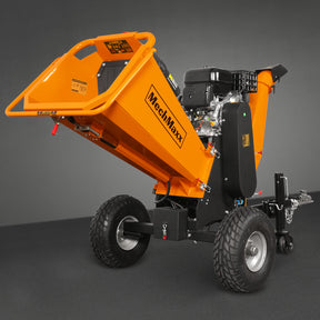 6 inch E-start ZONSEN 459cc 15hp Gasoline Engine Powered Drum Wood Chipper , P4206