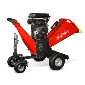8 inch ZONSEN E-Start 1000cc 35hp Gas Powered 4 - Wheel Drum Wood Chipper with Taillight , B200