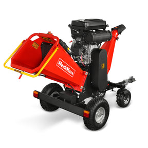 8 inch ZONSEN E-Start 1000cc 35hp Gas Powered 4 - Wheel Drum Wood Chipper with Taillight , B200