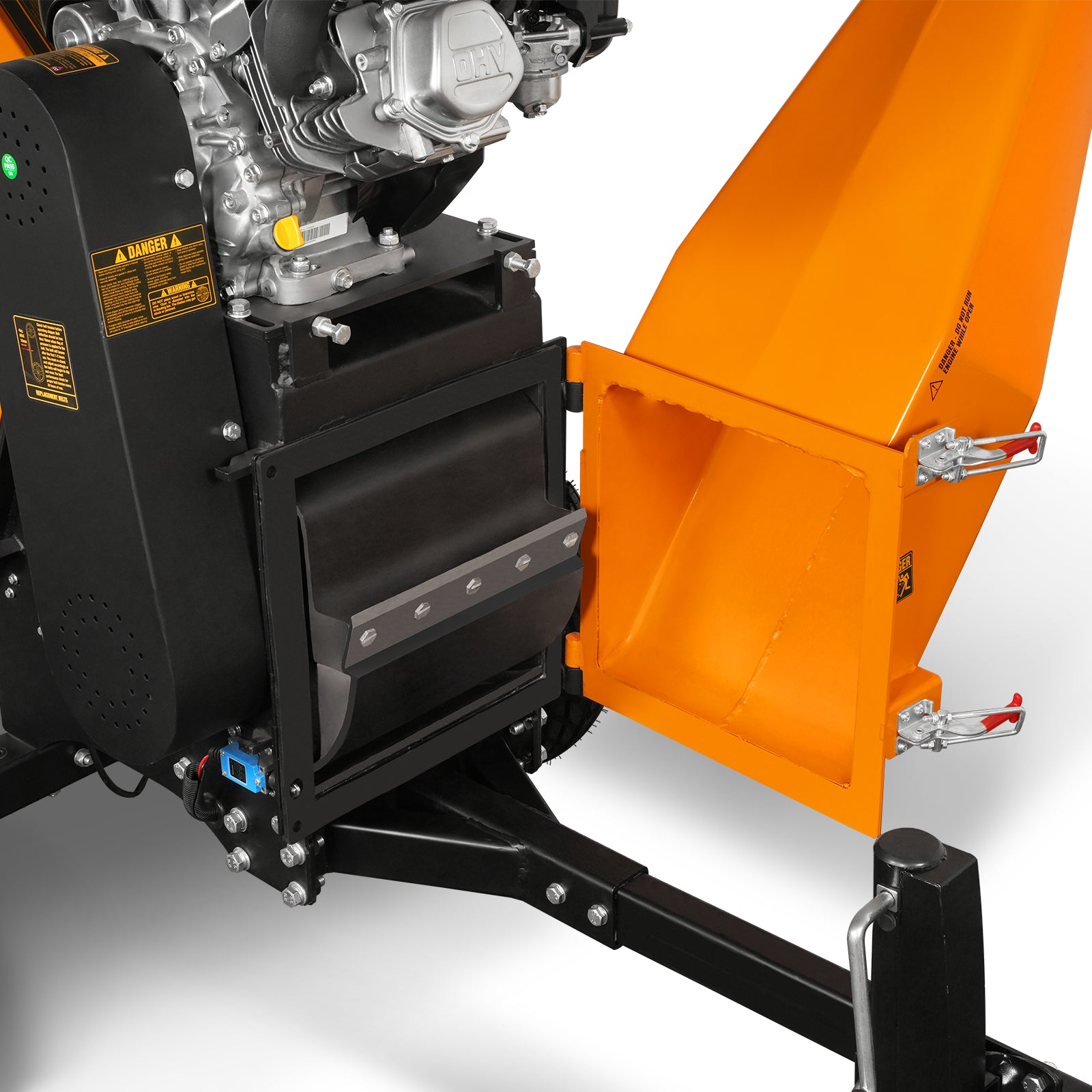 6 inch E-start ZONSEN 420cc 13.4hp Gasoline Engine Powered Drum Wood C 6 inch E-start ZONSEN 420cc 13.4hp Gasoline Engine Powered Drum Wood C
