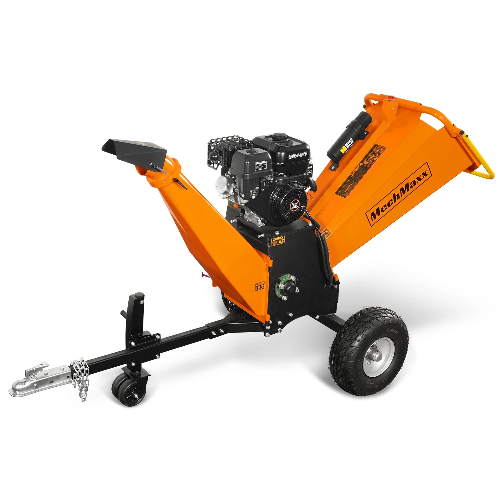 6 inch E-start ZONSEN 420cc 13.4hp Gasoline Engine Powered Drum Wood Chipper ,  P4206