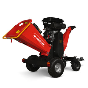 8 inch ZONSEN E-Start 999cc 35hp Gas Powered 4 - Wheel Drum Wood Chipper with Taillight , B200