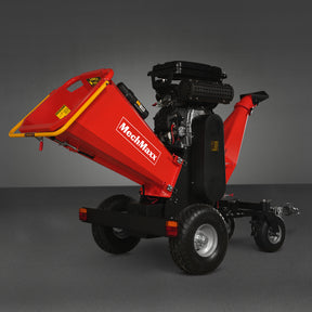 8 inch ZONSEN E-Start 999cc 35hp Gas Powered 4 - Wheel Drum Wood Chipper with Taillight , B200