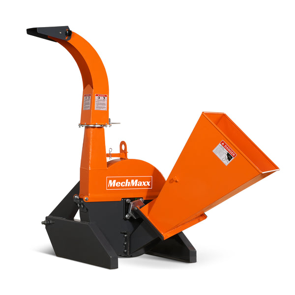 3 Point Wood Chipper Attachment For Tractors Up To 45HP (PTO Shaft Included); Model: BX42S