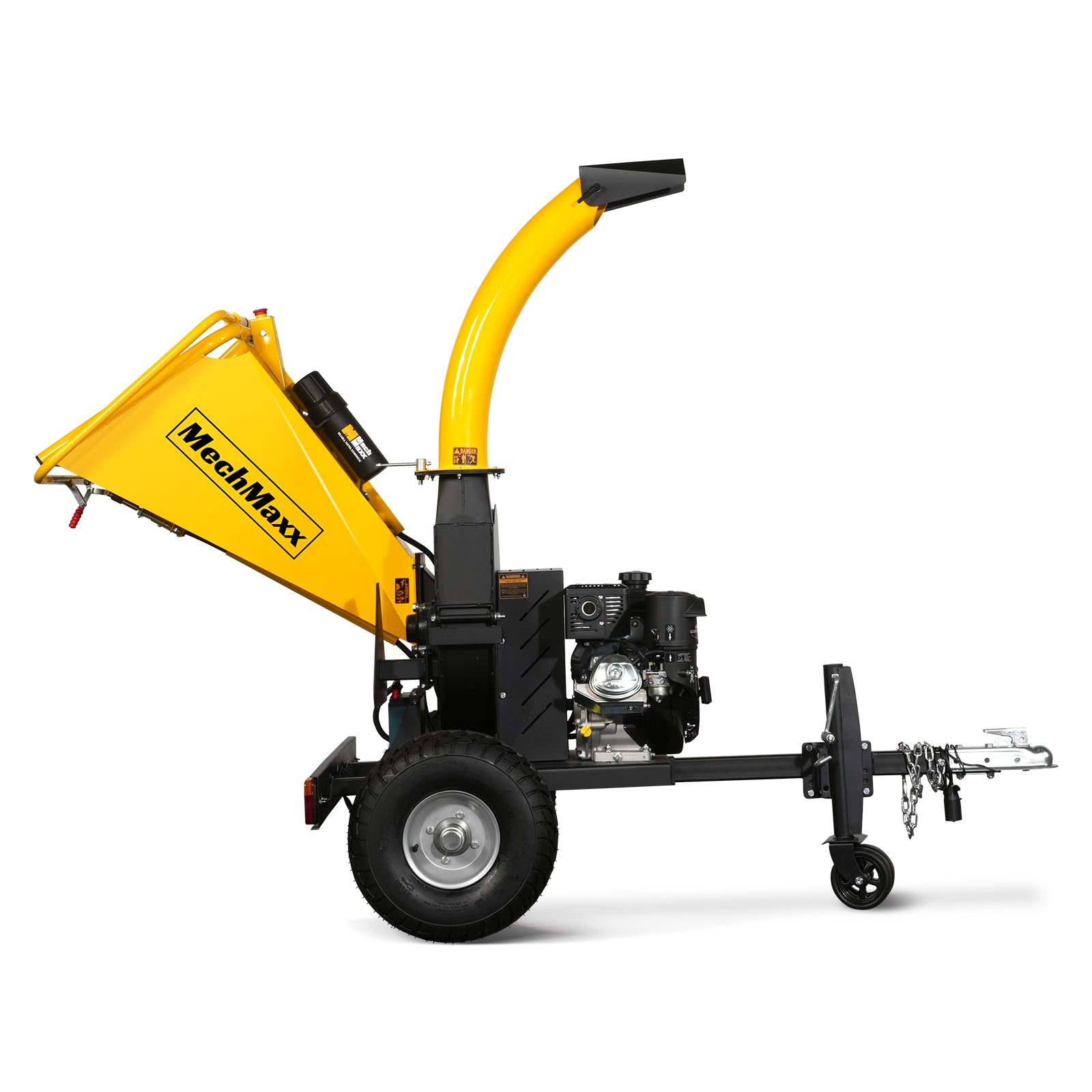 5 inch E-stat KOHLER 429cc 14hp Gasoline Engine Powered Disc Wood Chipper with Taillight , P4205