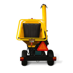 5 inch E-stat KOHLER 429cc 14hp Gasoline Engine Powered Disc Wood Chipper with Taillight , P4205