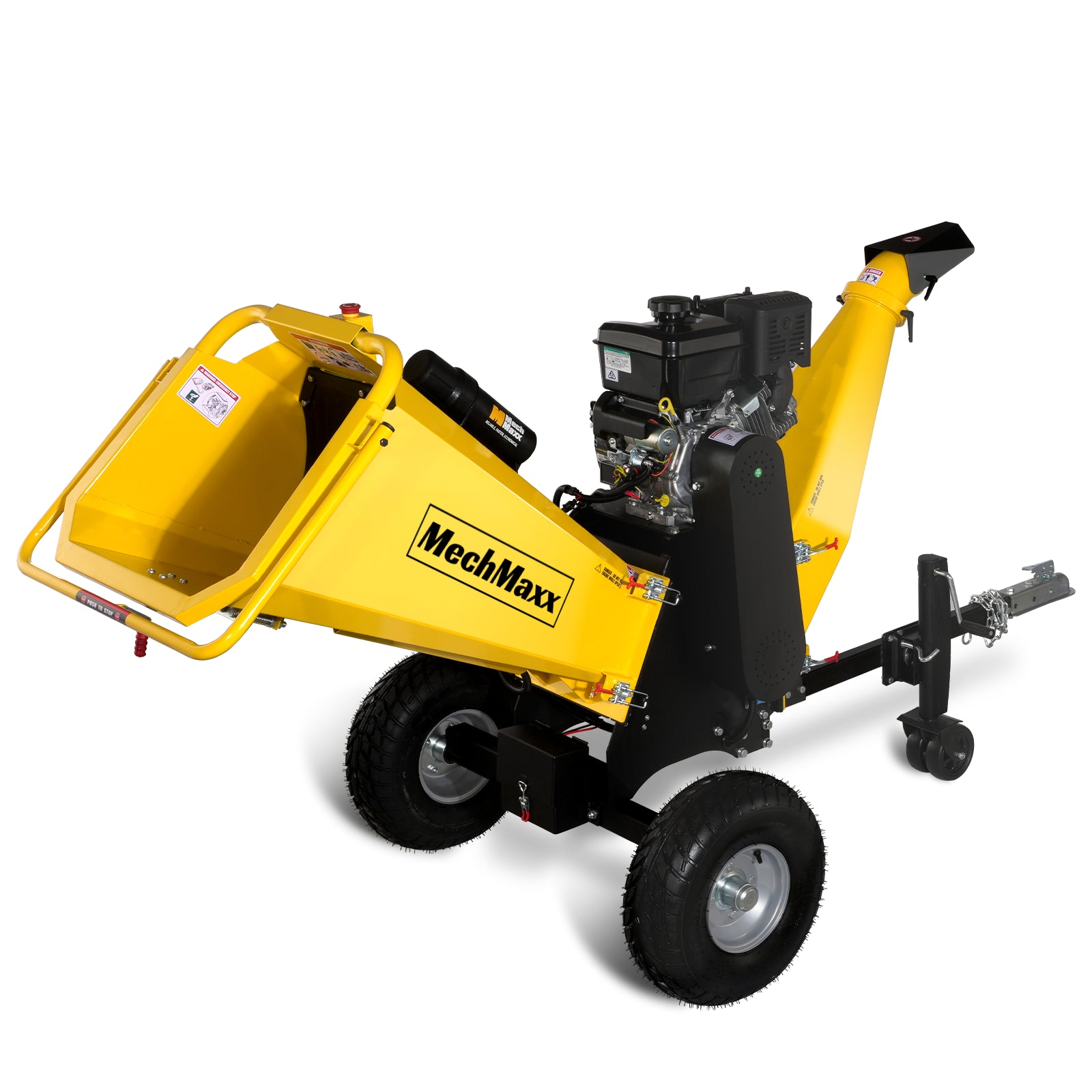 6 inch E-start B&S VANGUARD 408cc 14hp Gasoline Engine Powered Drum Wood Chipper , P4206