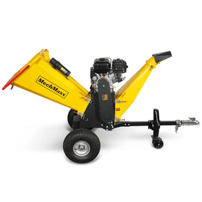 6 inch E-start ZONSEN 459cc 15hp Gasoline Engine Powered Drum Wood Chipper,  P4206