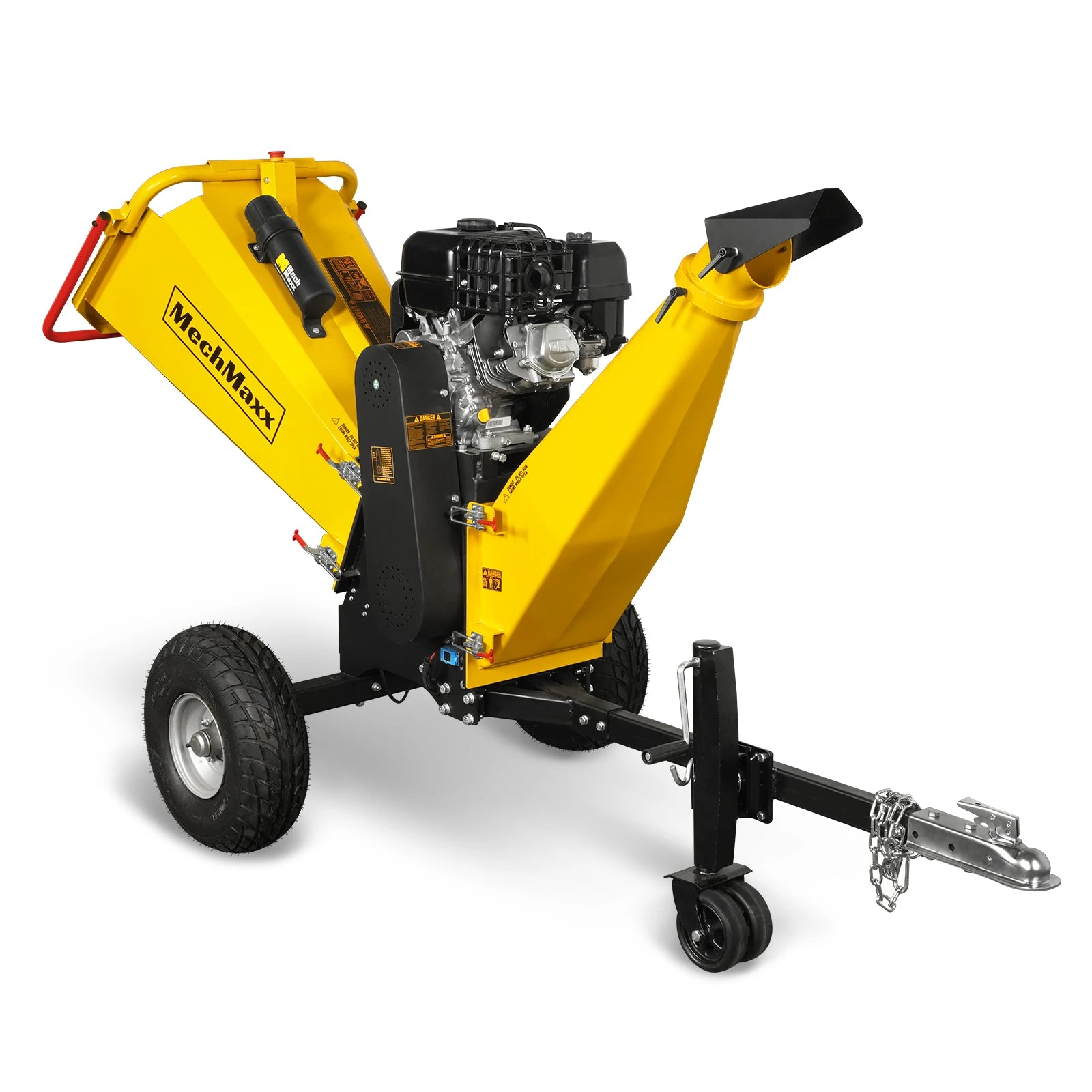 6 inch E-start ZONSEN 459cc 15hp Gasoline Engine Powered Drum Wood Chipper,  P4206
