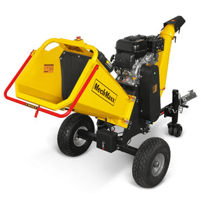 6 inch E-start ZONSEN 459cc 15hp Gasoline Engine Powered Drum Wood Chipper,  P4206