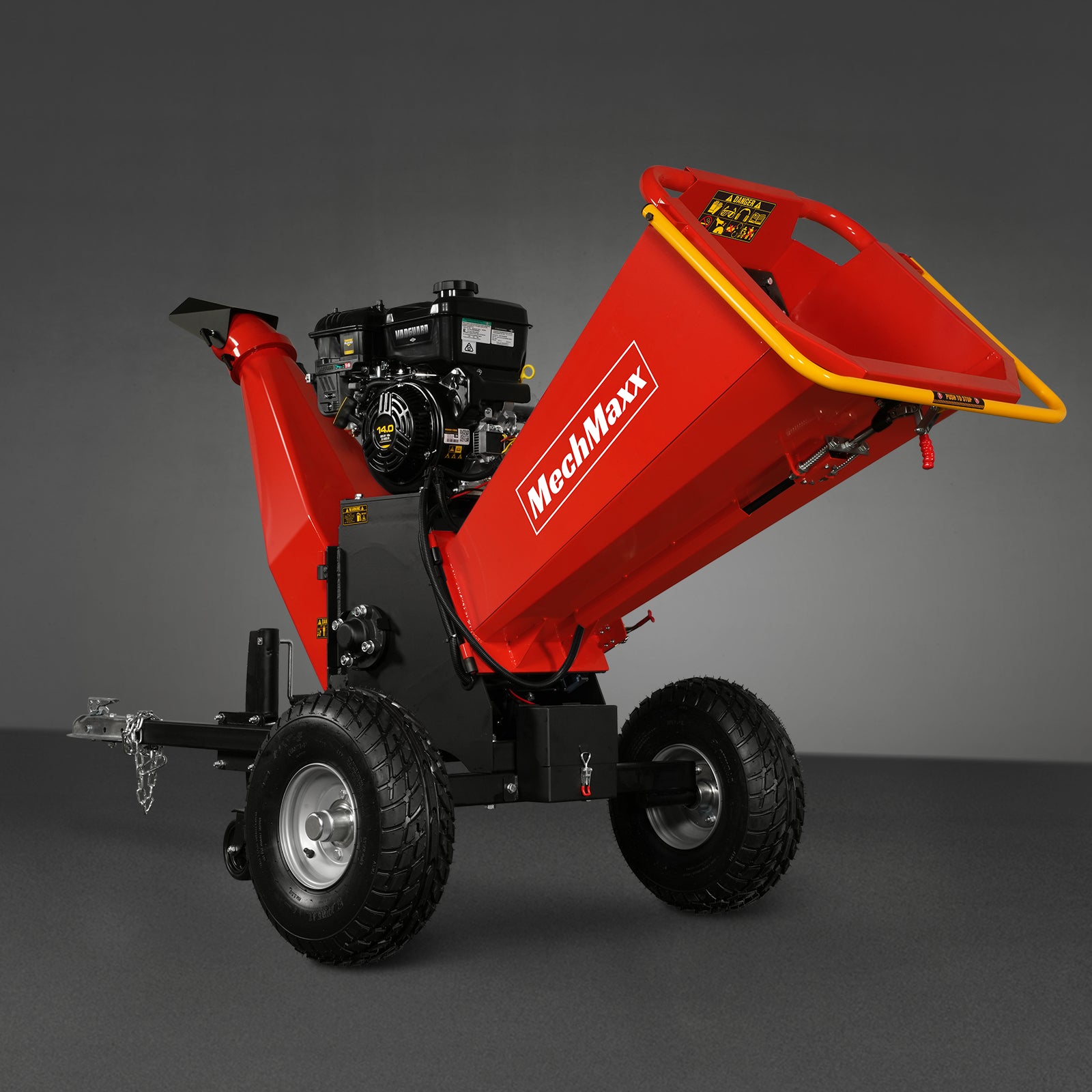 6 inch E-start B&S VANGUARD 408cc 14hp Gasoline Engine Powered Drum Wo