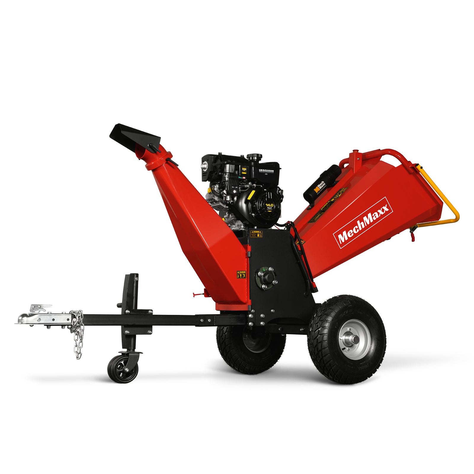 6 inch E-start B&S VANGUARD 408cc 14hp Gasoline Engine Powered Drum Wood Chipper , P4206