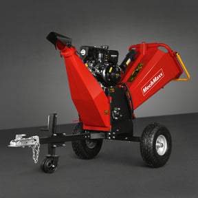 6 inch E-start B&S VANGUARD 408cc 14hp Gasoline Engine Powered Drum Wood Chipper , P4206