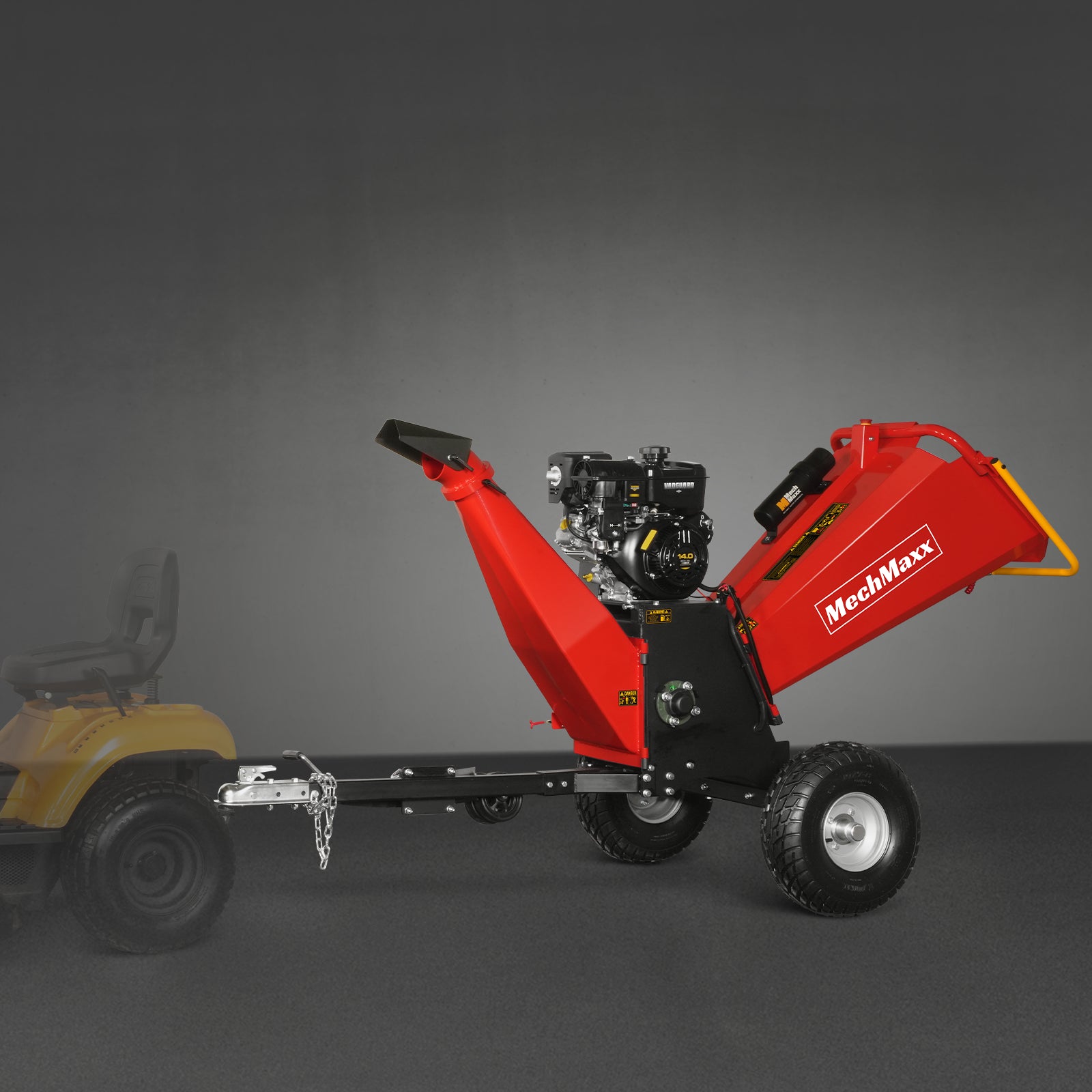 6 inch E-start B&S VANGUARD 408cc 14hp Gasoline Engine Powered Drum Wo