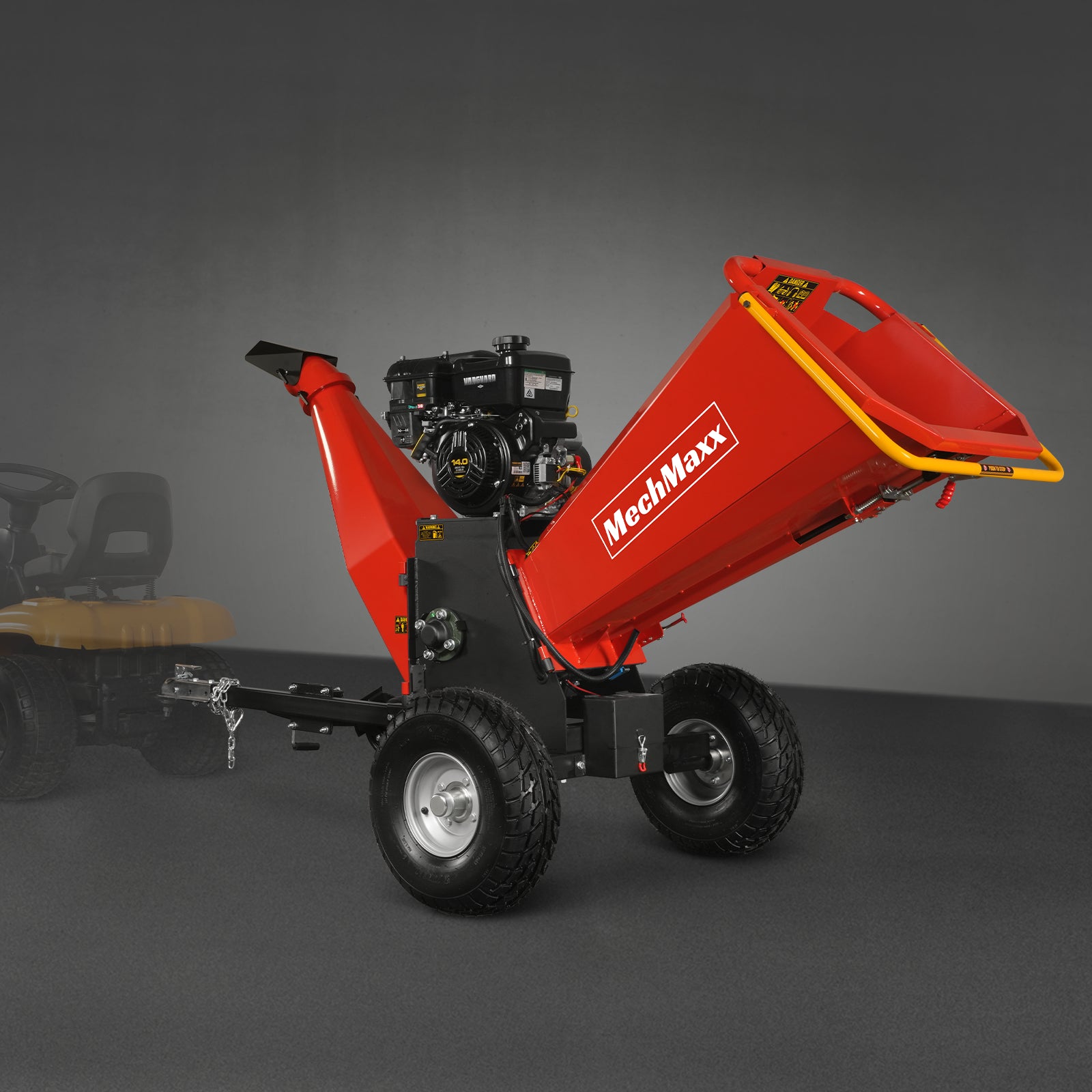 6 inch E-start B&S VANGUARD 408cc 14hp Gasoline Engine Powered Drum Wo